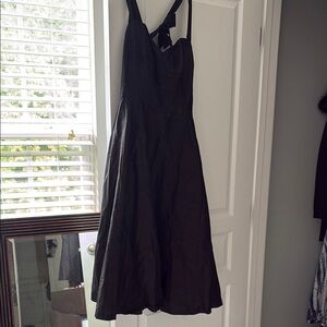 Elegant Black Dress 100% Silk Neiman Marcus Size 4